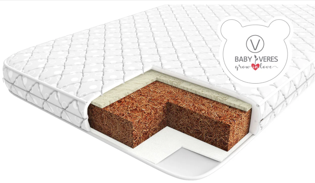 Дитячий матрац Верес Comfort seasons Зима-літо 120х60х8 см