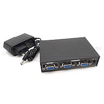 Активний VGA Splitter розгалужувач 1x2, фото 3