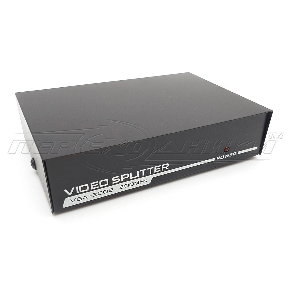Активний VGA Splitter розгалужувач 1x2