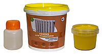 Краска для батарей отопления Feniks 1.2 кг цвет Жёлтый термостойкая без запаха