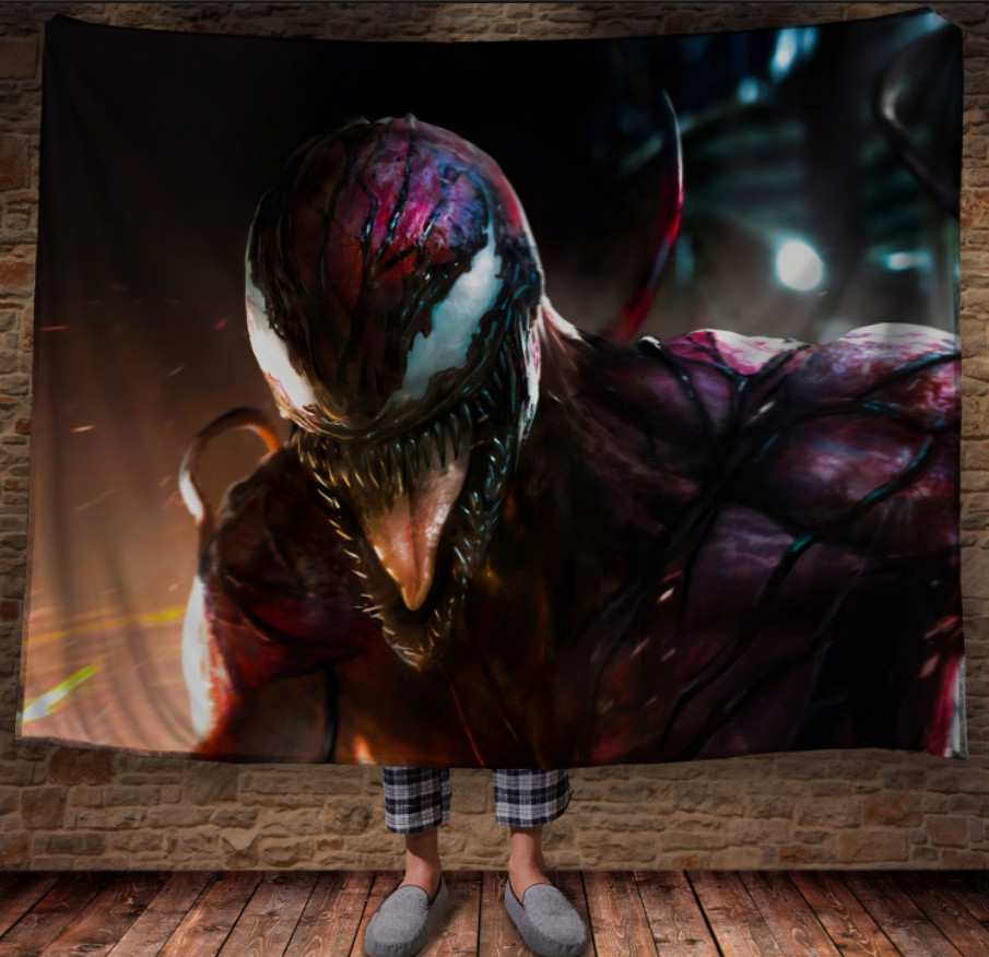 Плед з 3D принтом Веном Venom 150х200 см., фото 1