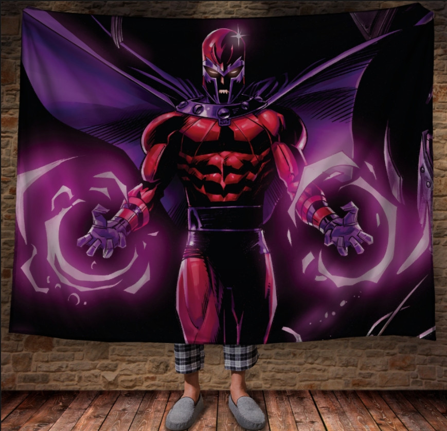 Плед з 3D-принтом Comics Magneto Магнето 150х200 см.