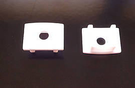 Торцева (бічна) заглушка LEDTech для накладного алюмінієвого профілю LT-127 12*17,5 мм