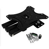 Настінне поворотне кріплення Кронштейн на стіну для TV телевізора від 14 до 42 дюймів до 35 кг., фото 4