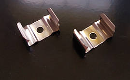 Металеве кріплення LEDTech для накладного алюмінієвого профілю LT-502 14*15 мм.