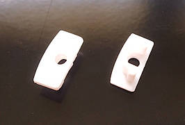Торцевая (боковая) заглушка для накладного алюминиевого профиля LT-509 7*17мм