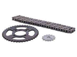 Зірки+ланцюг трансмісії 428H - Дельта