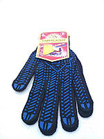 Хозяйственные перчатки плотные черная (10кл/3н) (10 пар)