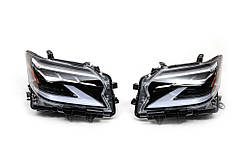Передні фари в дизайні 2021-2023 років (2 шт, FullLed) для Lexus GX460