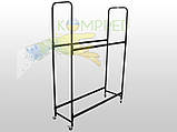 Стелаж для восьми колес металевий посилений тр25х25, фото 5