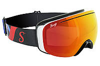 Лыжные маски Swag Pipe Vision (G-Tech red) Anti-Fog, красные зеркальные