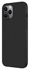 Чохол-накладка Nillkin Synthetic Fibes для iPhone 12/12 Pro 6.1" Чорний (203297), фото 5