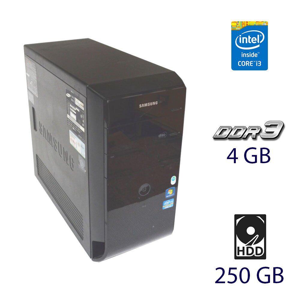 Системний блок Samsung DM-U600 Tower / Intel Core i3-2120 (2 (4) ядра по 3.3 GHz) / 4 GB DDR3 / 250 GB HDD