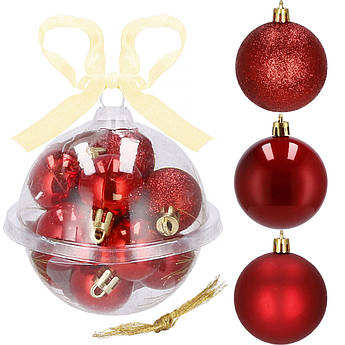 Набір ялинкових куль Springos d=3 см 12 шт CA0170 .