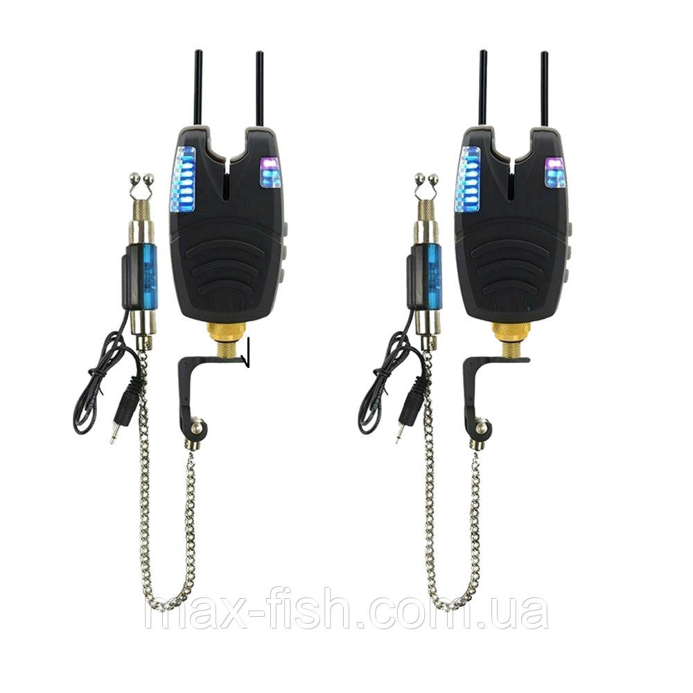 Комплект сигналізаторів та свінгерів MAD CARP 2+2 шт для риболовлі, фото 1