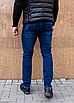 Мужские джинсы синие Slim fit Турция, фото 6
