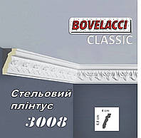 Стельовий плінтус BOVELACCI CLASSIC 3008HQ поліуретан 40х68х2000 мм