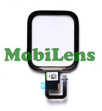 Apple Watch 6, Watch 6 40 mm, Series 6 Тачскрин (сенсор) чорний HighQuality, фото 1