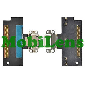 Apple iPad Air 3, iPad Pro 10.5 2019, iPad 7, A2123, MV0E2, A2152 Шлейф із роз'ємом заряджання білий