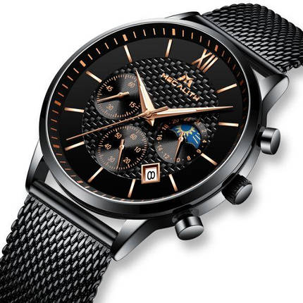 MegaLith Чоловічий годинник MegaLith Amsterdam, фото 1