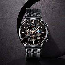 MegaLith Чоловічий годинник MegaLith Amsterdam, фото 5