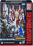 Трансформер Бамблбі Старскрим Studio Series 72 Voyager Class Transformers Bumblebee Starscream, фото 10
