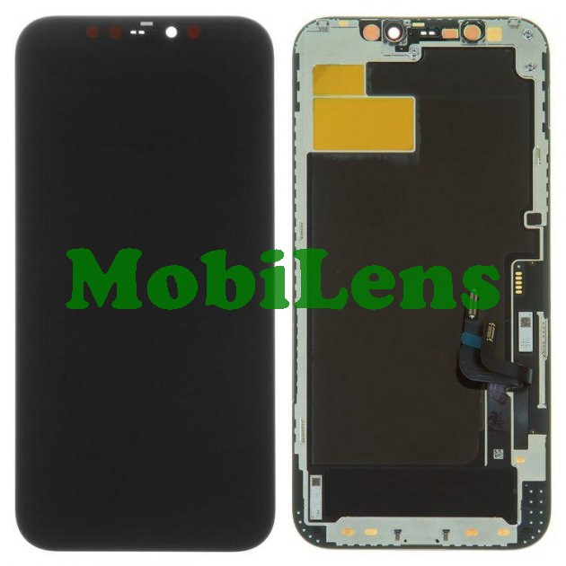 Apple iPhone 12, 12 Pro Дисплей+тачскрин(модуль) черный HighQuality OLED *HARD