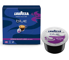 Кава в капсулах Lavazza Blue Delicato Lungo 100 шт Італія 100% Арабіка