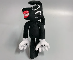 М'яка іграшка Картун Дог Cartoon Dog Plush 30cm Чорний / М'яка іграшка