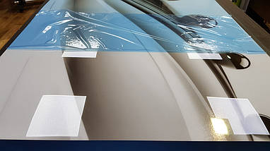 Фото панель універсальна ПЕТ, Самофіксована, 62 х 305 см (товщіна 1.2 мм), дзеркальні кулі на хвилях, фото 5