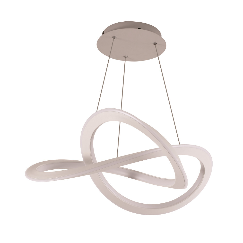 Світлодіодна люстра VELMAX V-PL-SOUL, 60W, 4100K, 3600Lm