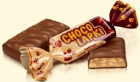 Шоколадные конфеты Рошен Шоколапки с шоколадной начинкой 250 грамм