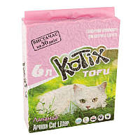 Котикс Тофу KOTIX TOFU наповнювач для котячого туалету Лаванда, 6 л