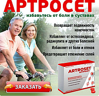 Artroset - Капсулы для суставов, от артрита, артроза, остеохондроза, ревматизма, полиартрита (Артросет)