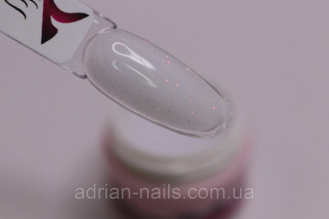 Молочний Гель із ЗОЛАТИМ ШІММЕРОМ Adrian Nails MilkShake No2