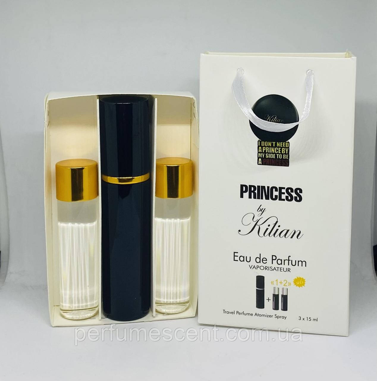 Набір 3*15мл для жінок Kilian I don't Need A Prince By My Side To Be A Princess, фото 1