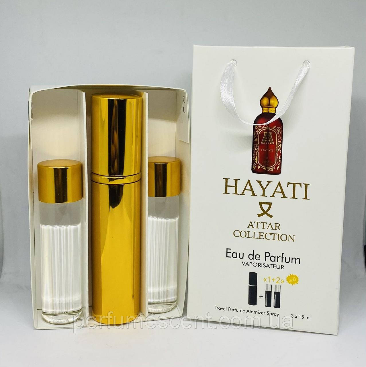Набір 3*15мл для жінок Attar Collection Hayati, фото 1