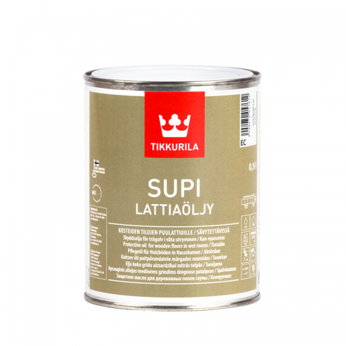 Олія вологозахисна Tikkurila Supi Oil For Floor (Тіккурила Супі Олія Для Підлоги)