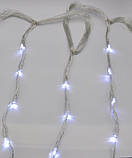 Гірлянда водоспад 200W внутрішня 2*2 м білий 6085, фото 3