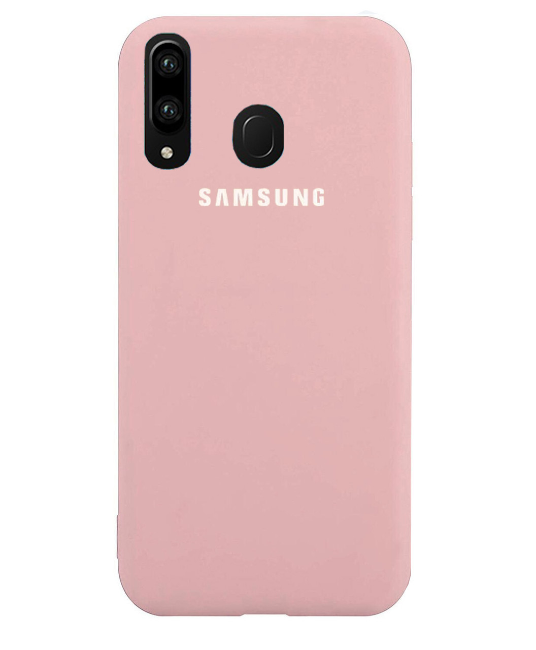 Чохол Silicone case для Samsung Premium A42 Pink Sand (18) пудра, фото 1
