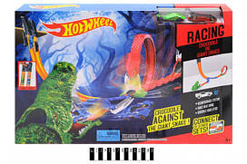 Гоночний трек Hot Wheel 5777 Печера кобри, хот вил, 2 металеві машинки