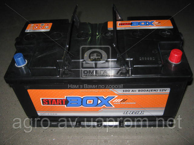 Аккумулятор 100Ah-12v StartBOX Special (352x175x190),R,EN800 R+правый - фото 1 - id-p1522294137