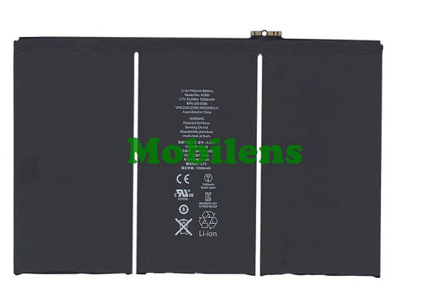 Apple iPad 3, iPad 4 MD510, A1389, A1403, A1416, A1430, A1458, A1460 Аккумулятор Original *PRC, фото 1
