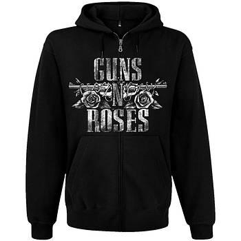 Худі Guns’n’Roses (skull) на блискавці, Розмір L