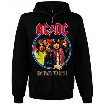 Худі AC/DC "Highway To Hell" на блискавці, Розмір M