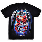 Футболка Гітара с драконом (3D, світиться в темряві) (Rock Chang, 3D-Special Effects-The Absolute collections-glow in the dark),, фото 2