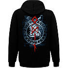 Худі Odin (рунічне коло) на блискавці, Розмір L, фото 2