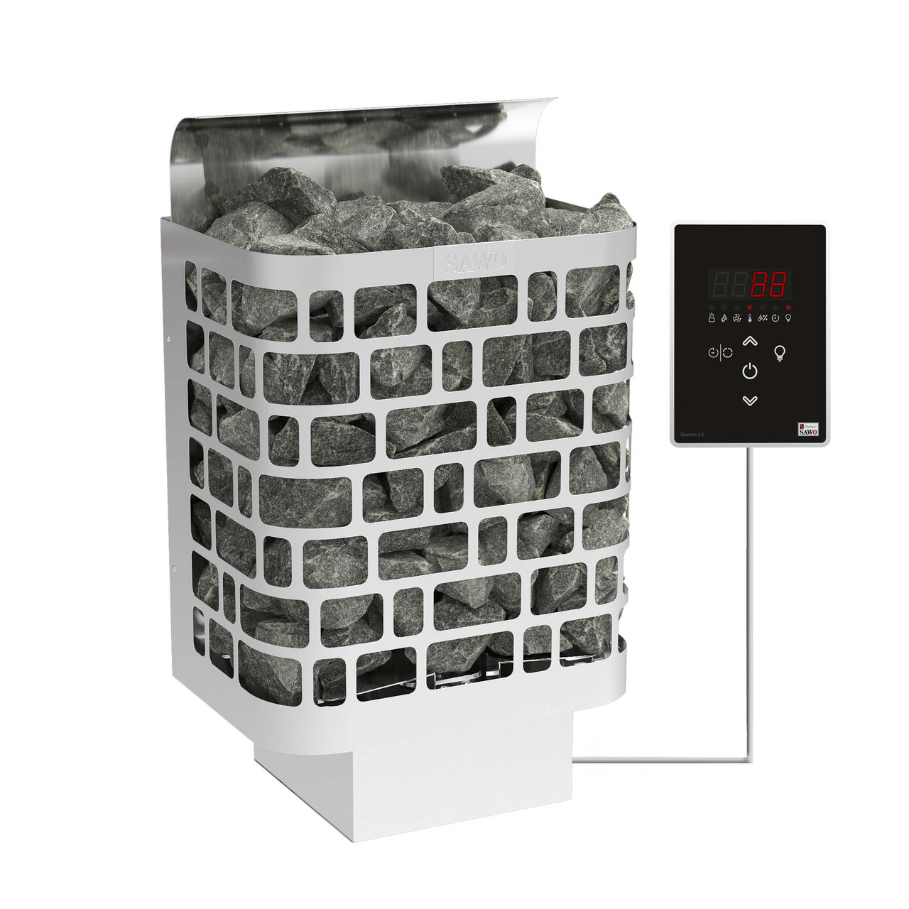 Електрокам'янка Sawo KRI-60 Ni2 + пульт Saunova 2.0, фото 1