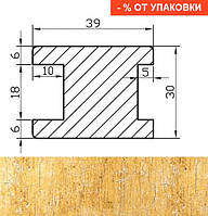 ПРОФИЛЬ МДФ AGT KS 04.364 ЗОЛОТО АНТИЧНОЕ