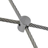 Закритий хрестовий затискач для троса, нержавіюча сталь А4 (AISI 316), фото 8